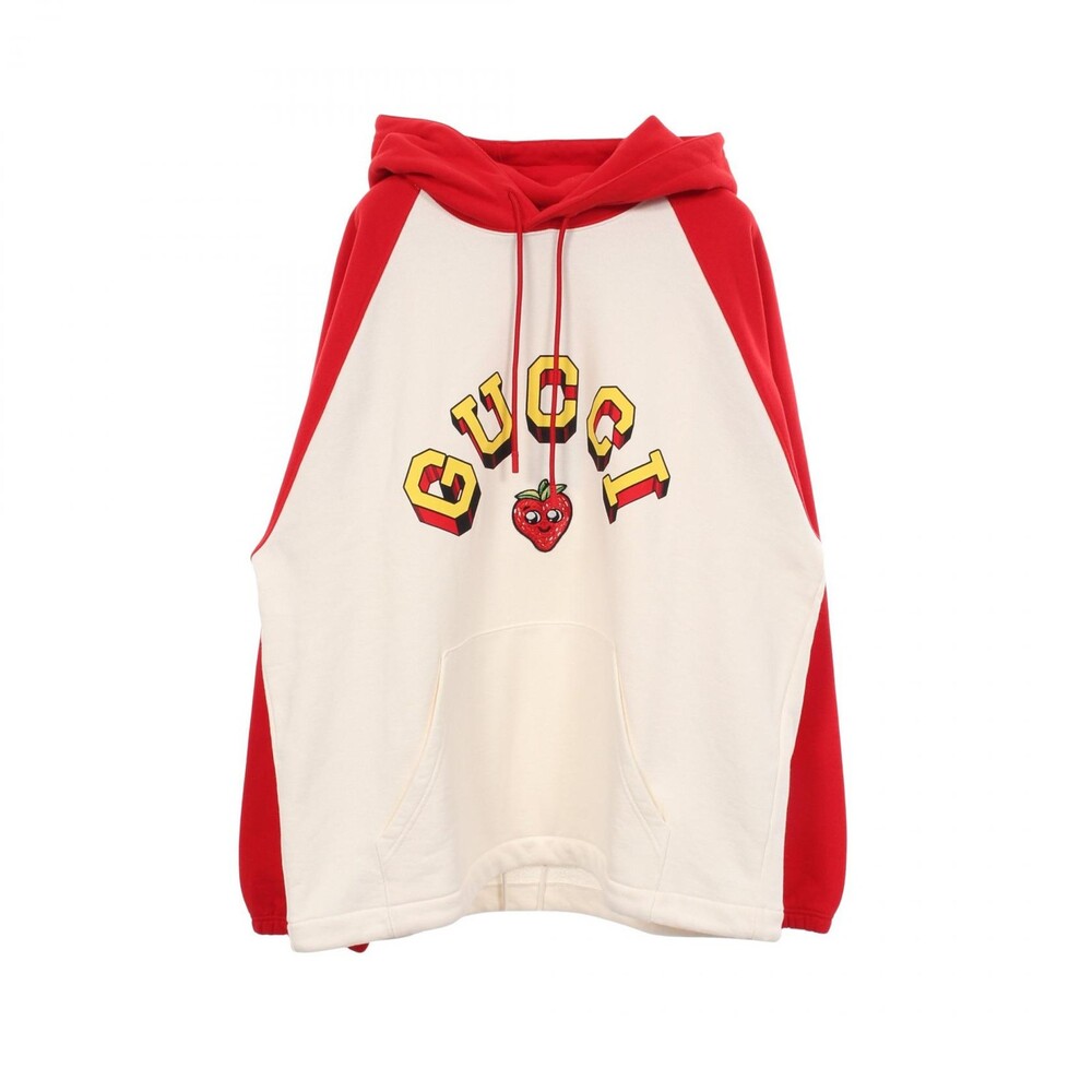 Gucci Logo Print Strawberry Embroidery #362751G52B